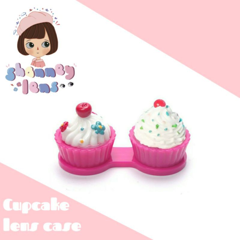 1 Hộp Đựng Bánh Cupcake Kiểu Hàn Quốc Dễ Thương