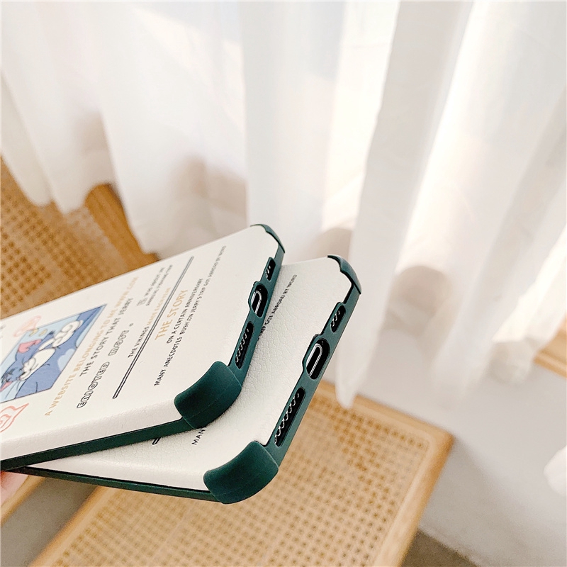 Ốp lưng iphone da Auto Focus tom và Jerry the story 7/7plus/8/8plus/x/xr/xs/11/12/pro/max/plus/promax - Awifi Case V5-5 | BigBuy360 - bigbuy360.vn
