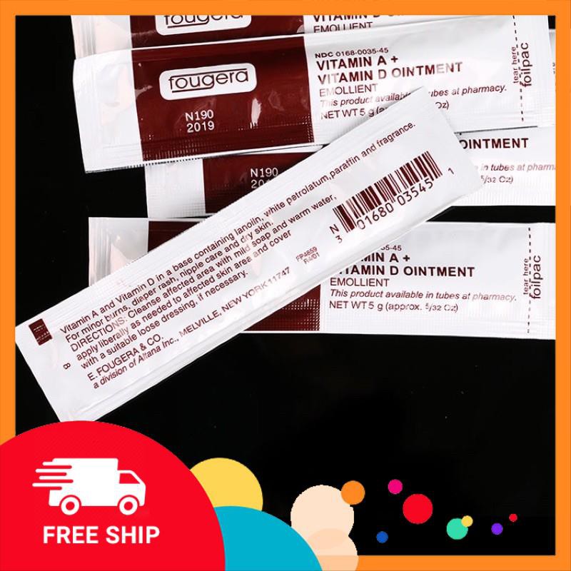 Dưỡng gói Vitamin A, D  chuyên dùng sau phun xăm mày,môi