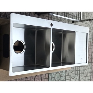Chậu rửa chén Winland D64 kích thước 120x50- HÀNG ĐẸP CAO CẤP HÀNG RẤT DÀY