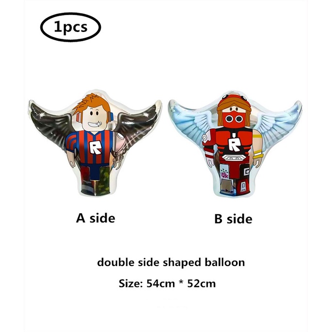 Roblox Bong Bóng Lá Nhôm helium Trang Trí Tiệc Cho Bé