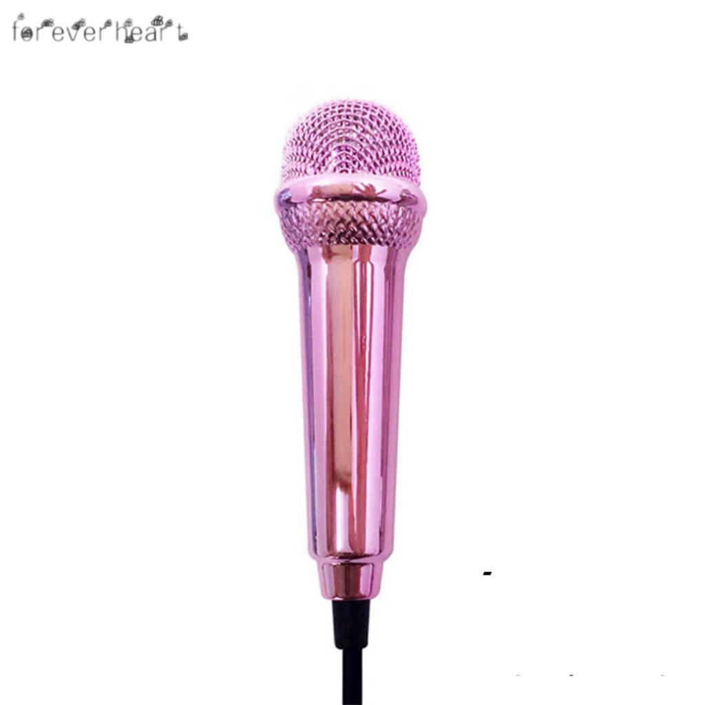 Micro Mini Hát Karaoke Jack 3.5mm Cho Điện Thoại Android