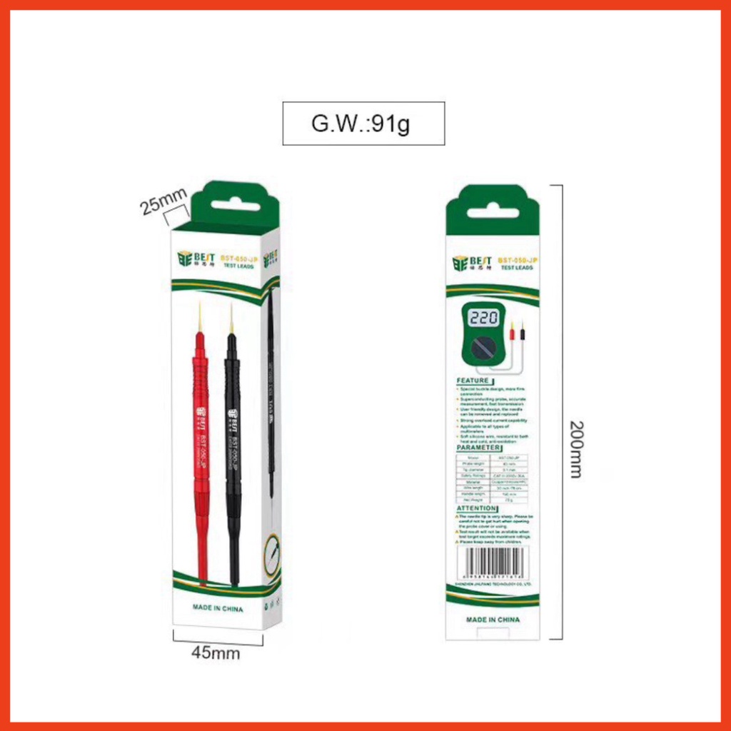 Que đo đồng hồ đầu kim BEST BST-050-JP