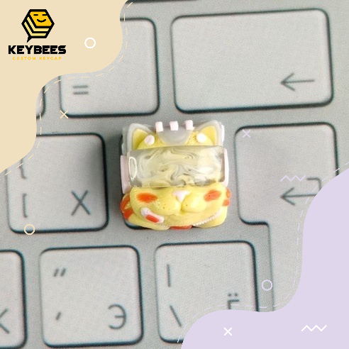 Artisan Keycap - Nút bàn phím cơ resin handmade Felix Kẹo Xoài