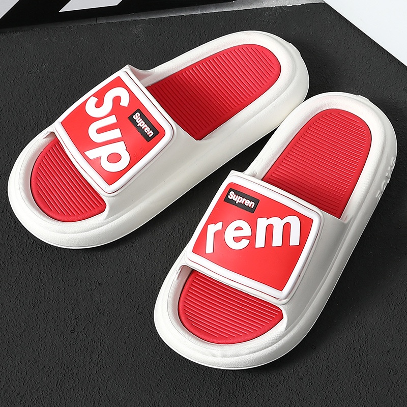 Dép đi trong nhà tắm QIAOYILUO đế mềm chống trượt thiết kế thoáng khí