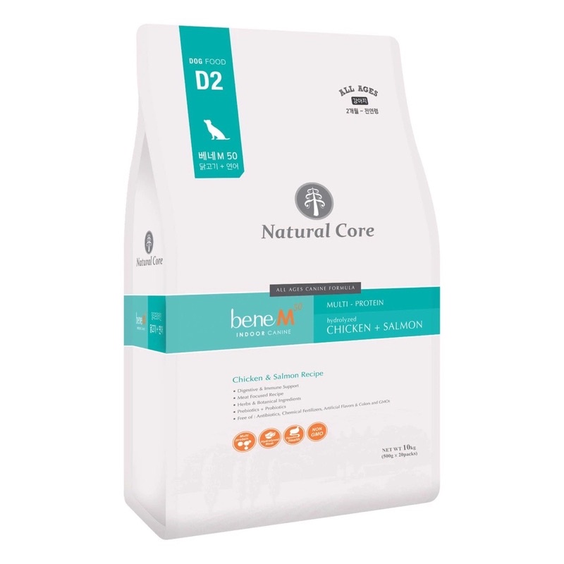 Hạt Natural Core Bene M50 cho chó mọi lứa tuổi