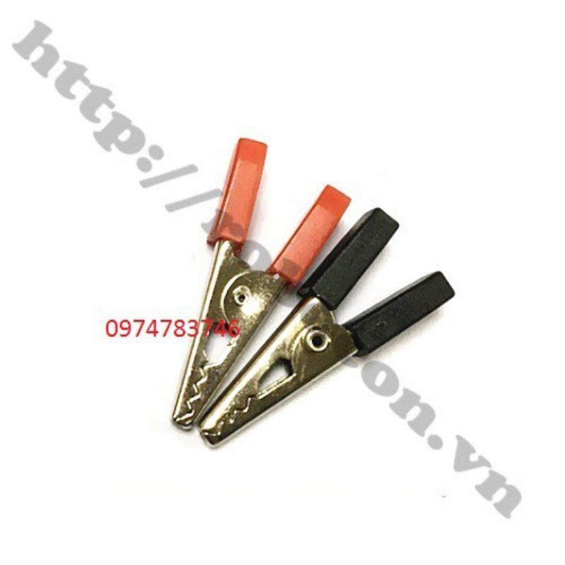 1 đôi Đầu kẹp cá sấu to.nhỏ các loại