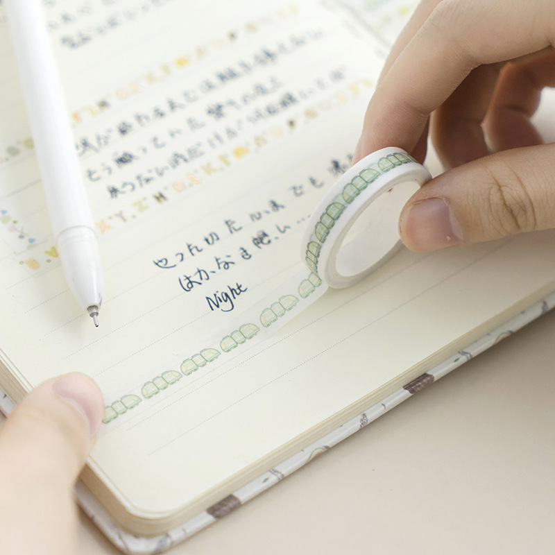 Bộ 10 Cuộn Băng Keo Nhiều Màu