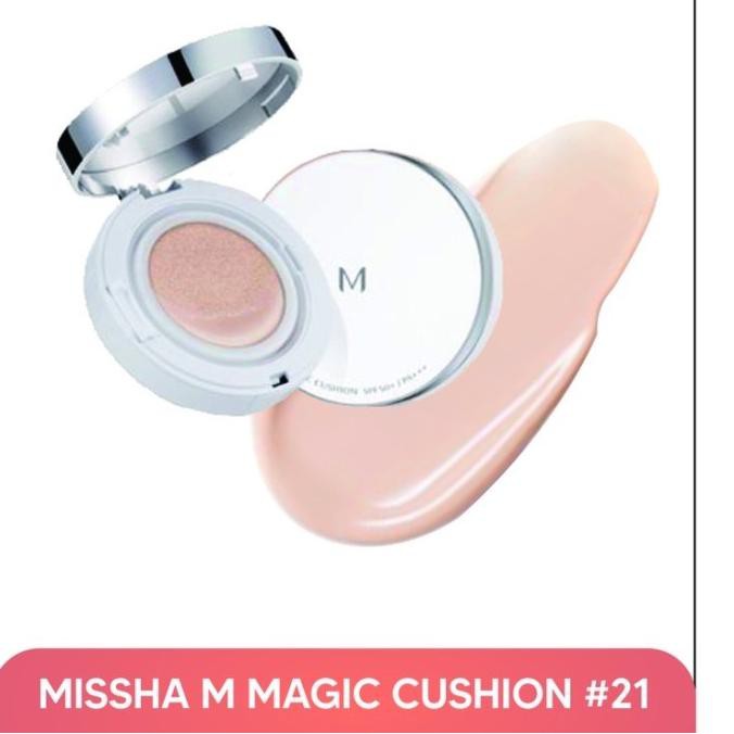 Phấn nước Missha M màu be nhạt dùng trang điểm 21 | BigBuy360 - bigbuy360.vn