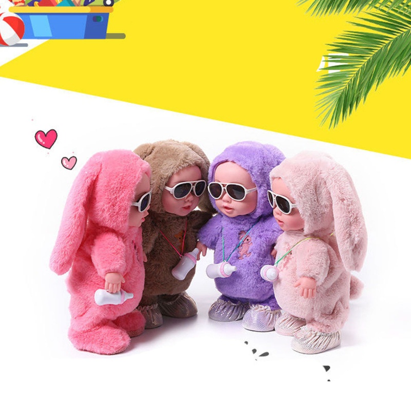 Búp Bê Đồ Chơi Biết Hát Chạy Bằng Điện Nhiều Màu Sắc Có Thể Nói Chuyện Dành Cho Trẻ Em