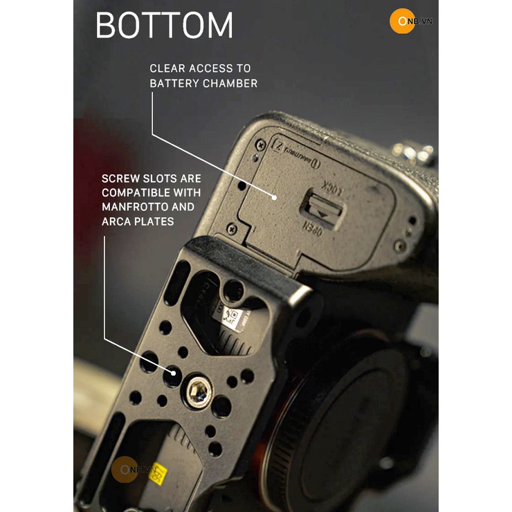 Tilta TA-T18-HCC Half Cage Khung bảo vệ máy ảnh Sony Alpha a7s3