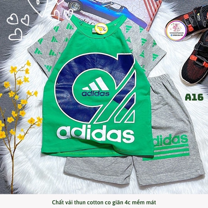 Đồ bộ bé trai size đại thun cotton 4 chiều Jennie kids J494