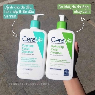 Sữa rửa mặt CeraVe Pháp