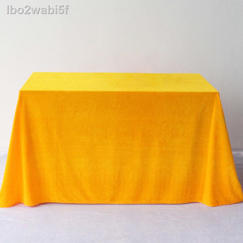 ☸ ๑ lbo2wabi5fDày tùy chỉnh văn phòng triển lãm hội nghị bàn khăn trải váy vải nhung không rụng lông