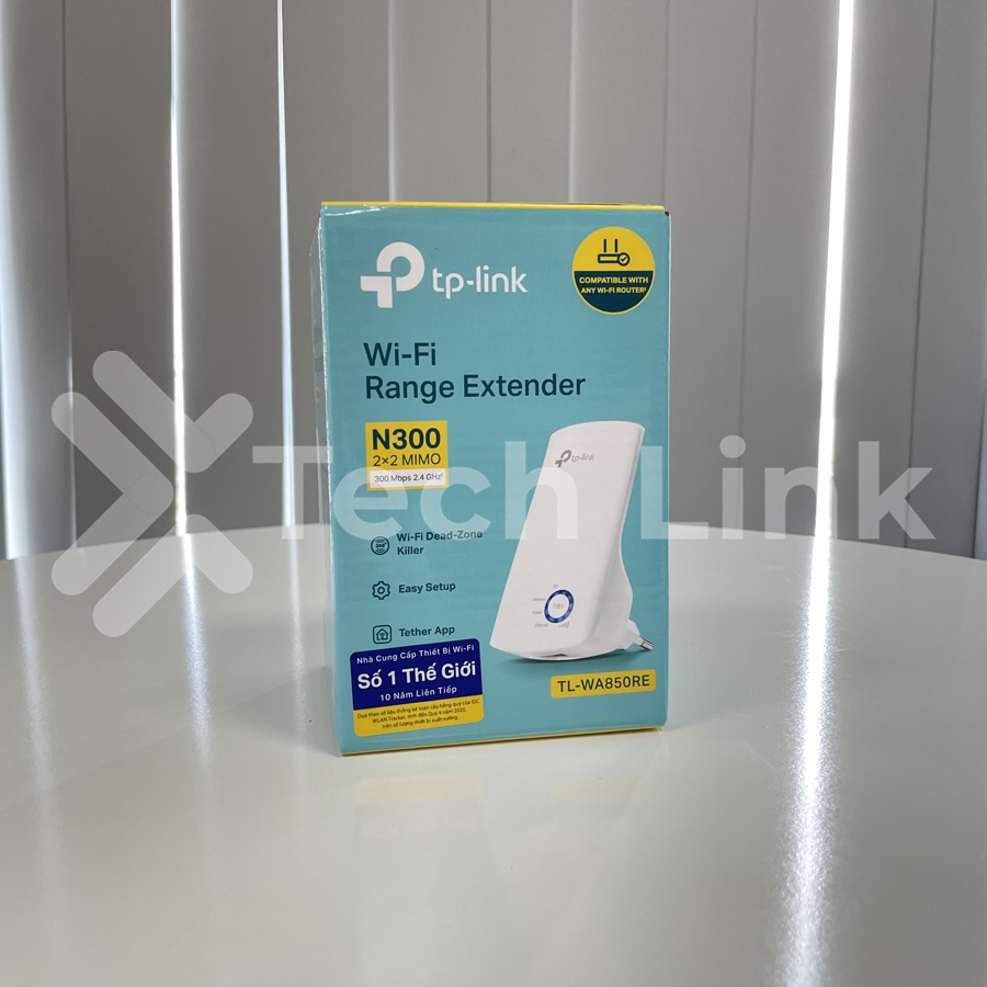 [Hỏa tốc] Bộ Mở Rộng Sóng Wifi TP-Link TL-WA850RE Chuẩn N 300Mbps | BigBuy360 - bigbuy360.vn