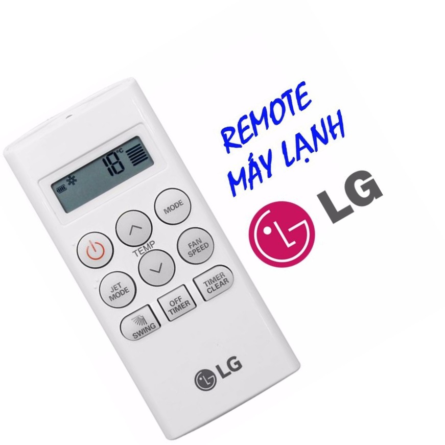 Điều Khiển Máy Lạnh - Remote Điều Hòa - Máy Lạnh LG Inverter Vuông ngắn mới - Điều Khiển Điều Hoà LG vuông ngắn mới