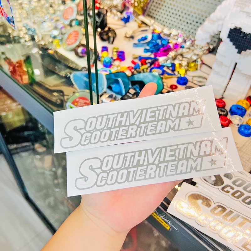 Tem Sticker Crom 25cm 15cm 🇻🇳
