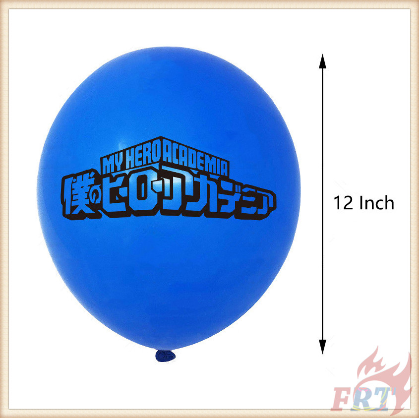 Bong bóng in chữ Anime My Hero Academia 12 inch dành cho trang trí tiệc