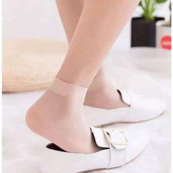 COMBO 10 đôi Tất nữ mỏng giấy cổ ngắn Hàn Quốc hàng loại 1 TATNU06