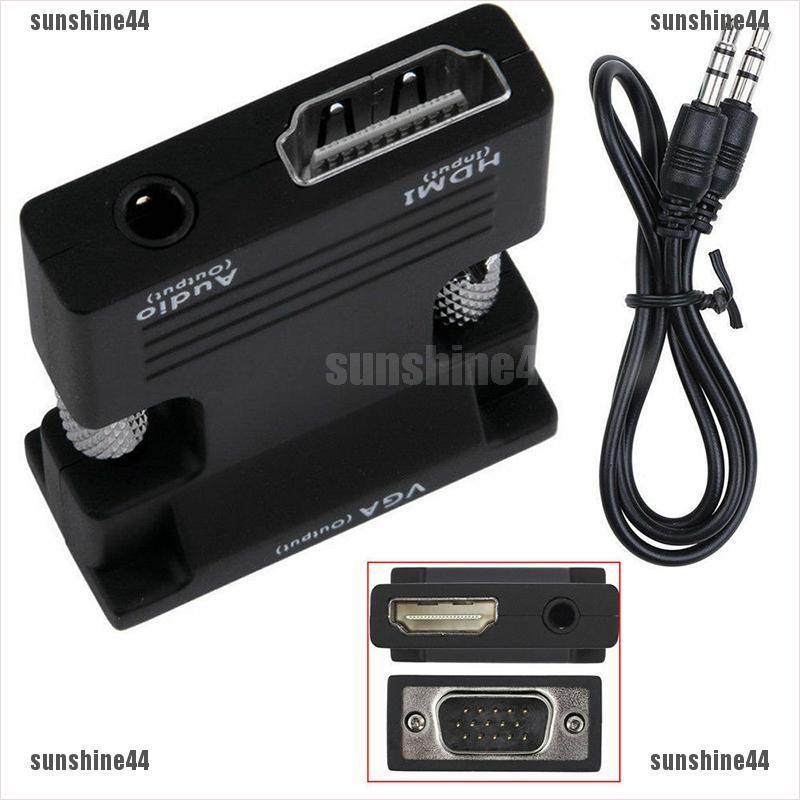 Đầu Chuyển Đổi Từ Cổng Hdmi Sang Vga Hdmi 1080p | BigBuy360 - bigbuy360.vn