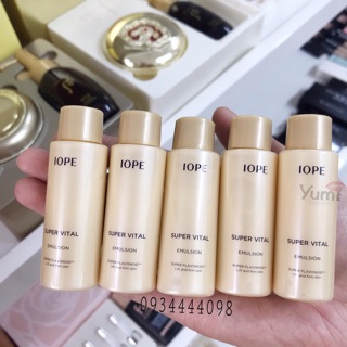 Sữa Dưỡng Trắng Da Ngăn Ngừa Lão Hoá IOPE Supper Vital Emulsion