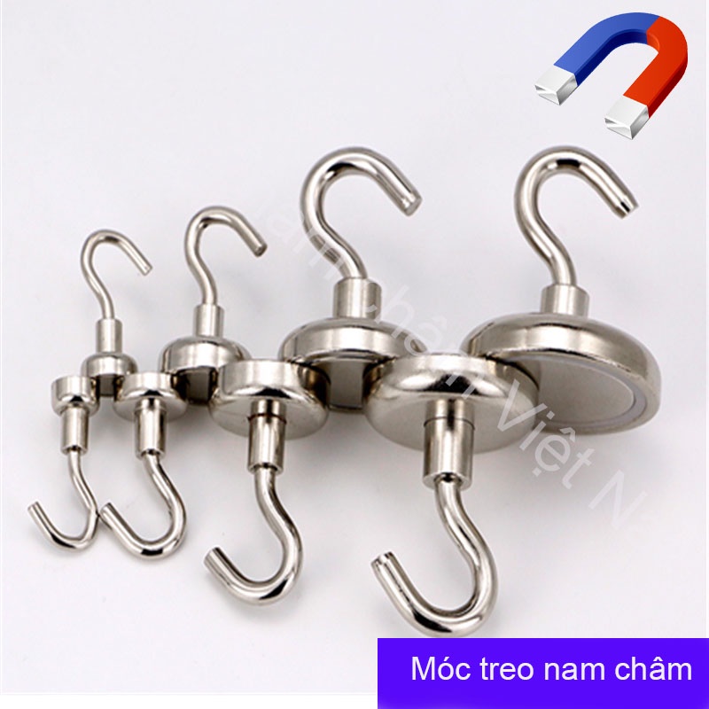 Móc Treo Đồ Nam Châm Cường Lực Siêu Mạnh