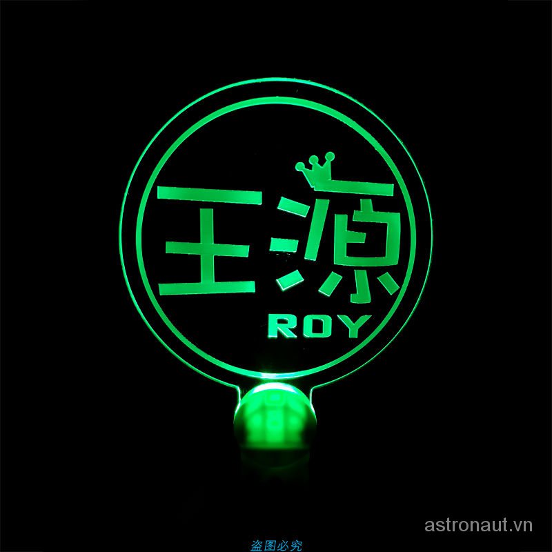 Glow Sticks 8 Silhouettes Tfboysgroup Yiyang Qianxi Wang Jun Kai Wang Yuan