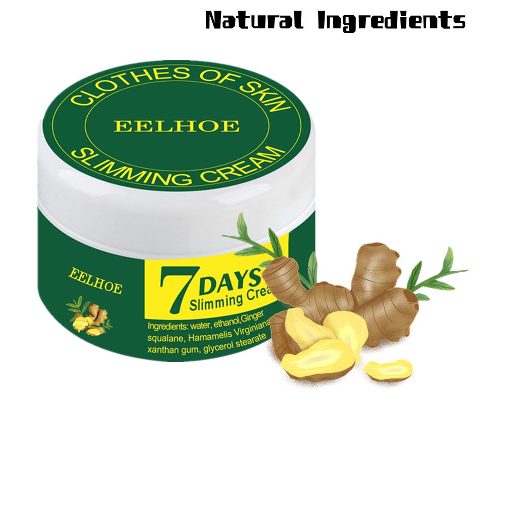 CACTU Firming Extreme For Tummy Abdomen Belly and Waist 7 Days Ginger Slimming Cream Weight Loss Natural Ingredients Body Fat Burning Massage Anti Cellulite