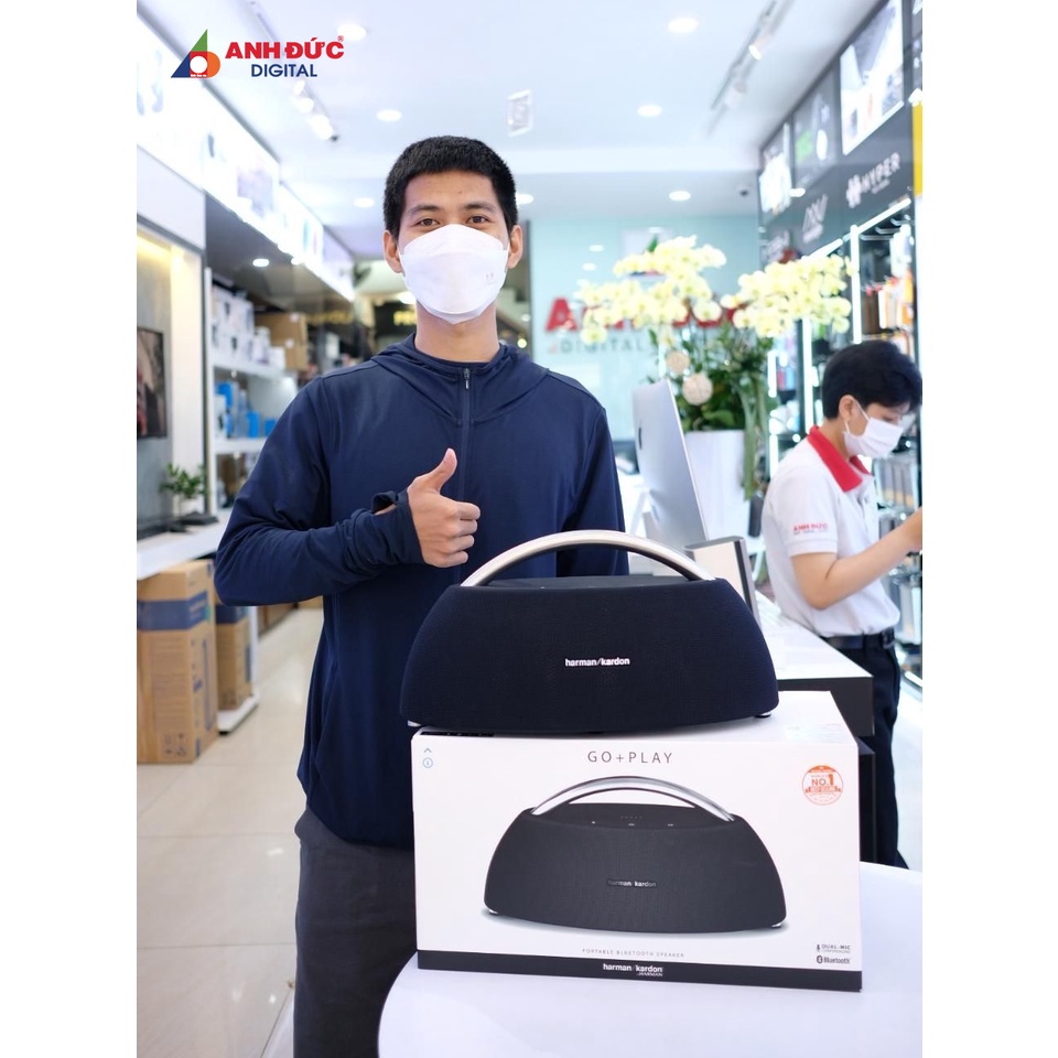 Loa Harman Kardon Go + Play Mini Black, Bảo hàng 12 tháng chính hãng PGI