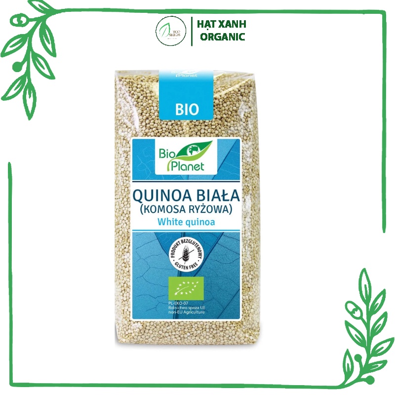 Hạt diêm mạch Quinoa hữu cơ Trắng, Mix 3 màu Bio Planet 500g