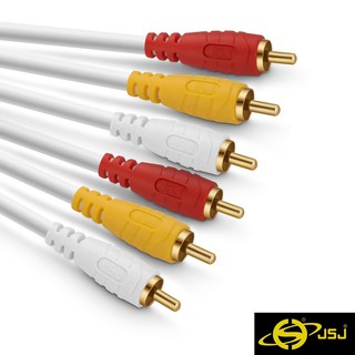 Cáp loa AV 6 đầu bông sen dài 1.8M,3m,5m,10m đủ mẫu