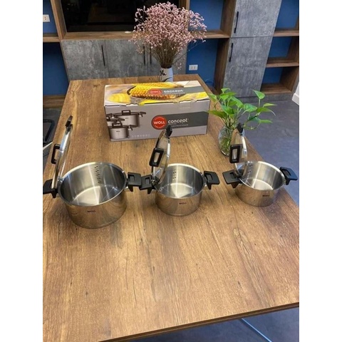 Bộ Nồi Woll Concept NCSET004 Set 6 Pcs 18cm 20cm 24cm