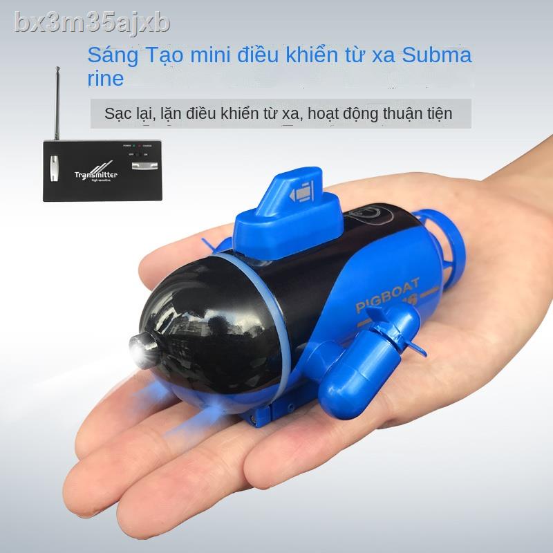 ♨ ✐ Tàu ngầm nhỏ điều khiển từ xa không dây mô phỏng tàu cao tốc không thấm nước mô hình tàu ngầm đồ chơi nước có
