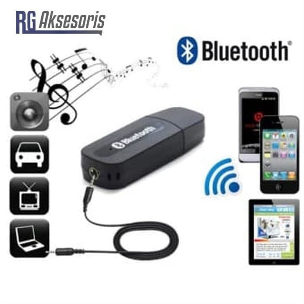 Usb Thu Tín Hiệu Bluetooth Ck-02 3.5mm Jack Aux