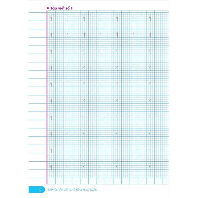 Sách - Tập tô, tập viết chữ số và học Toán  (Lê Mai)