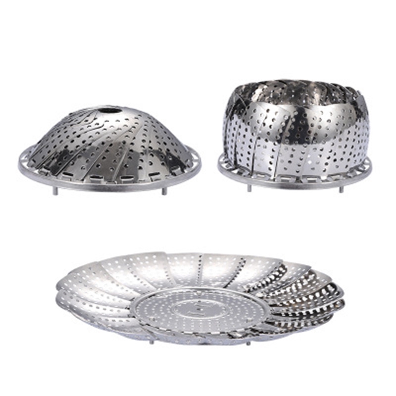 Rổ hấp thức ăn bằng thép không gỉ tiện dụng