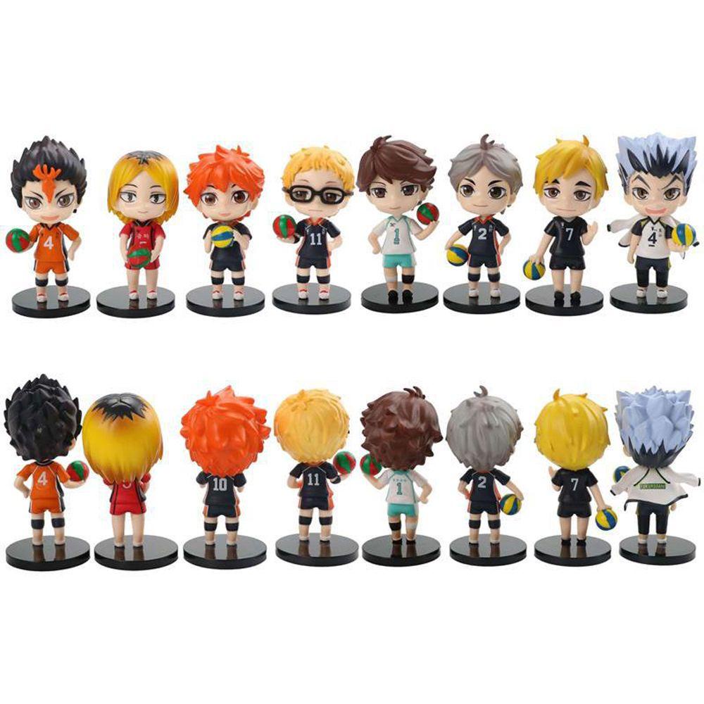 CLEOES Mô Hình Nhân Vật Nishinoya Atsushi Tobio Tetsuya 7-10CM