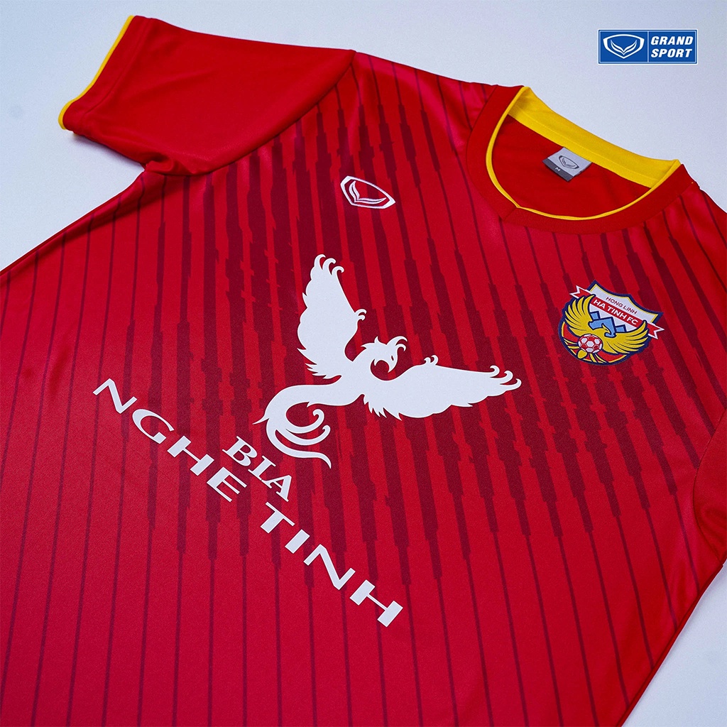Áo Thi đấu CLB Hồng Lĩnh Hà Tĩnh 2022 Sân khách Màu đỏ Grand Sport