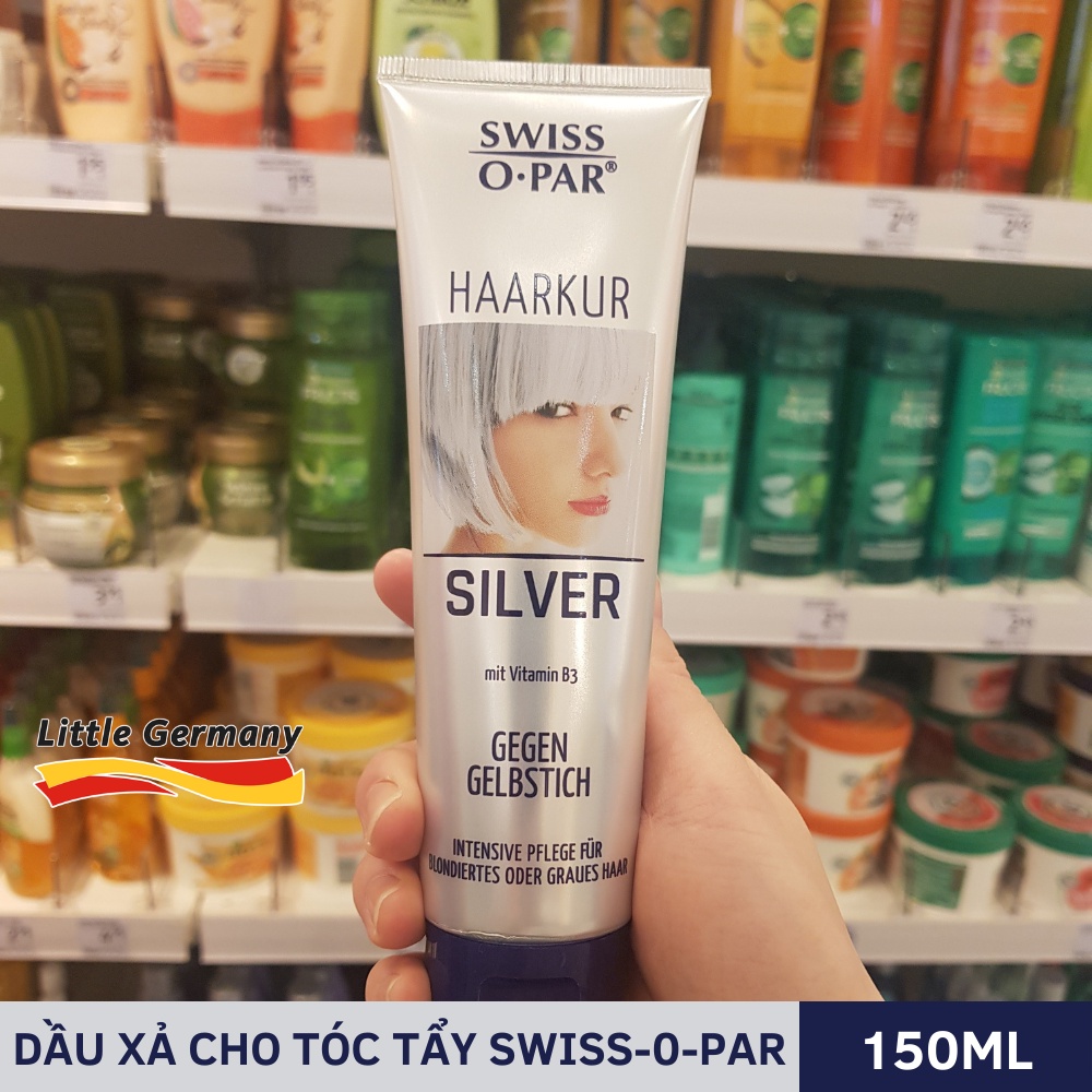 Dầu Xả Tím Khử Vàng Swiss-o-Par 2in1 - Bổ Sung Sắc Tím, Dưỡng Chất Và Phục Hồi Tóc Tẩy, Giúp Tóc Mềm Mượt - Hàng Đức