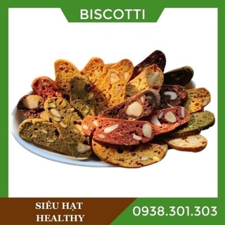Bánh biscotti healthy siêu hạt