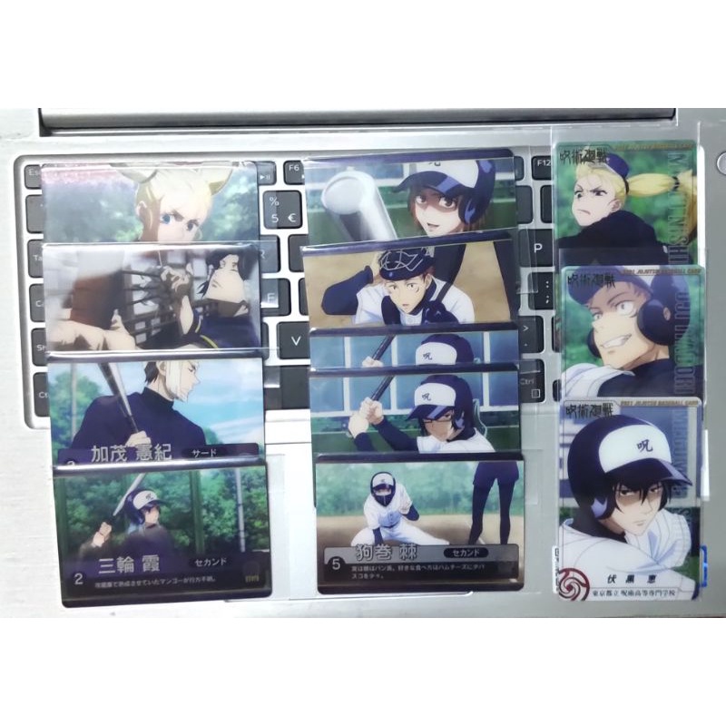 Thẻ Nhân Phẩm Card Metal Jujutsu Kaisen Ver Bóng Chày - Chú Thuật Hồi Chiến