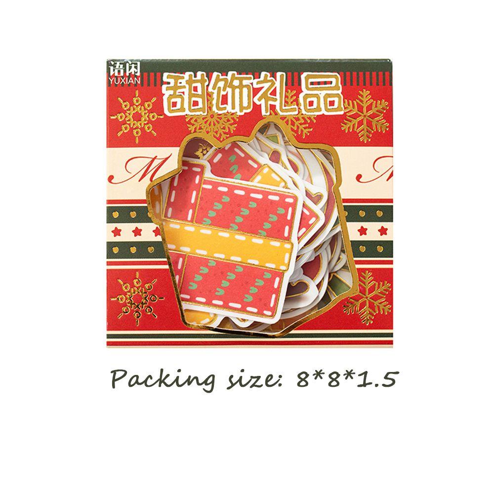 Sticker Dán Trang Trí Sổ Tay DIY Chủ Đề Giáng Sinh