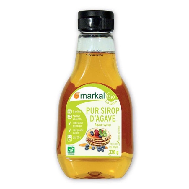 [MARKAL] SIRO MẬT CÂY THÙA AGAVE HỮU CƠ 330ml