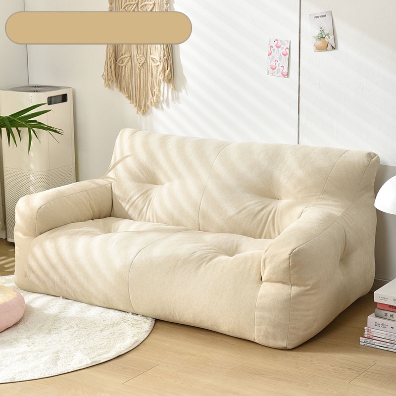 Ghế sofa lười hạt xốp mềm mại thư giãn, mẫu ghế đôi, cỡ lớn