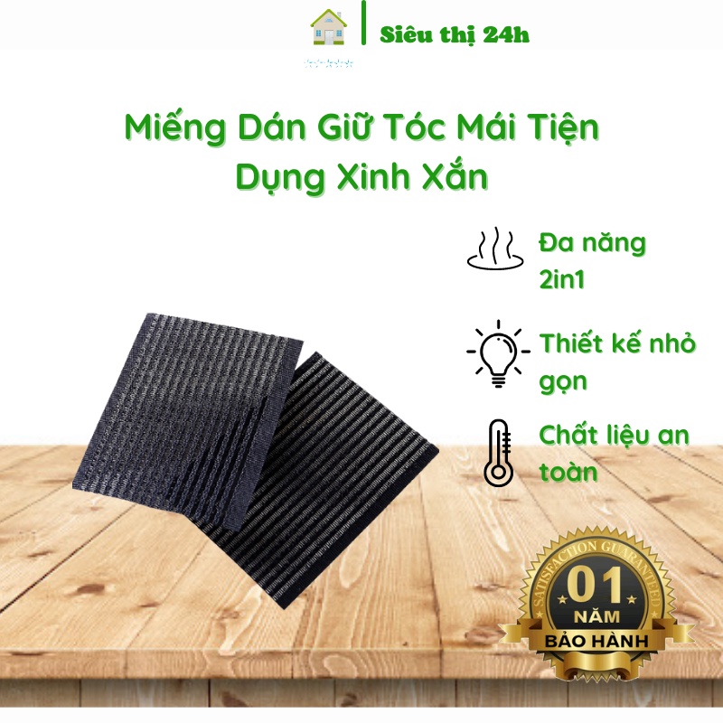 Miếng Dán Giữ Tóc Mái Tiện Dụng Xinh Xắn Bộ Hai Miếng