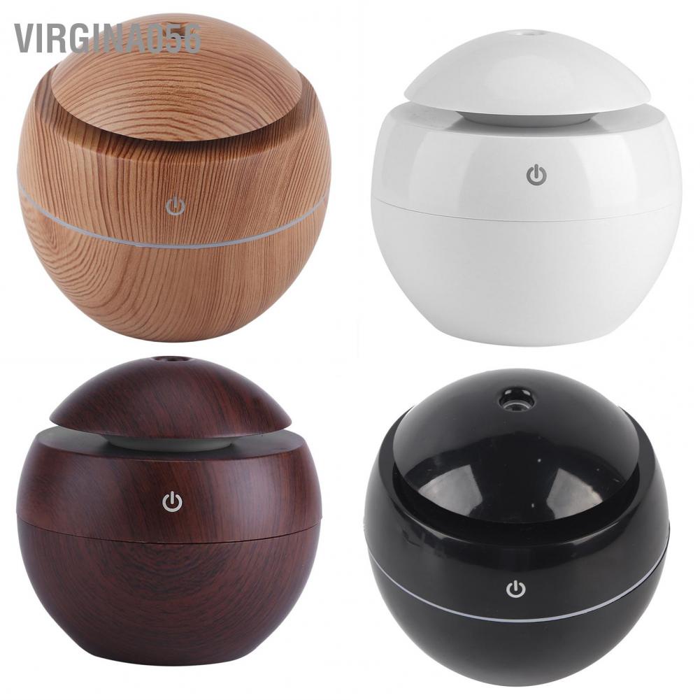 Virgina056 USB Essential LED Touch Aroma Ultrasonic Humidifier Oil Diffuser Air Purifier