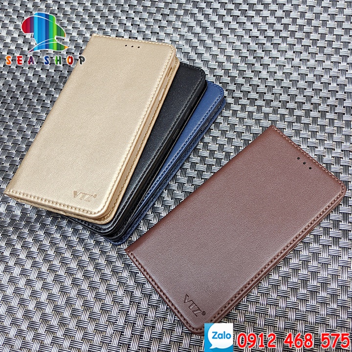 Bao da Oppo A91  Nắp gập-Ốp lưng 2 mặt có thiết kế ví cà thẻ, ngăn lớn để tien mặt - Kính full màn 9d