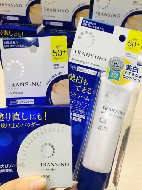 Kem Nền Làm Trắng Và Chống Nắng Transino CC Cream SPF 50+/PA ++++ 30gr | BigBuy360 - bigbuy360.vn