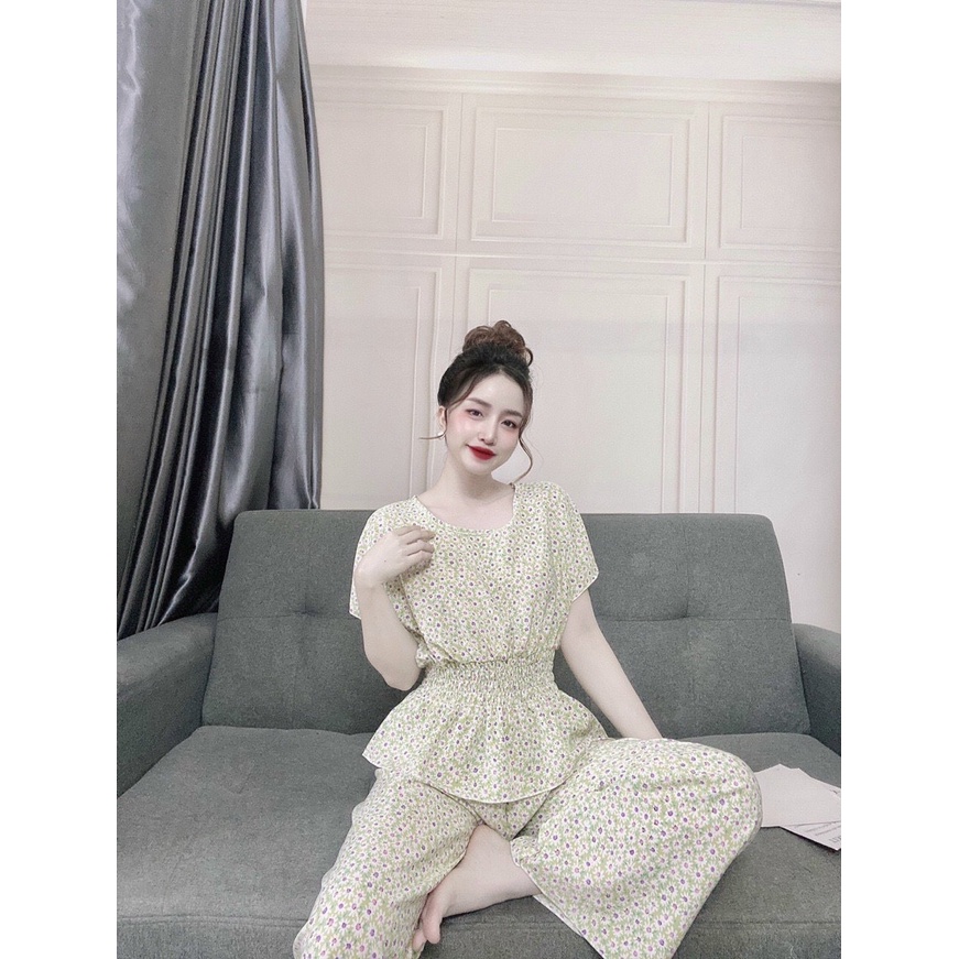 Đồ bộ dài mặc nhà, bộ tay ngắn quần dài bigsize dễ mặc - Phuongaliceshop