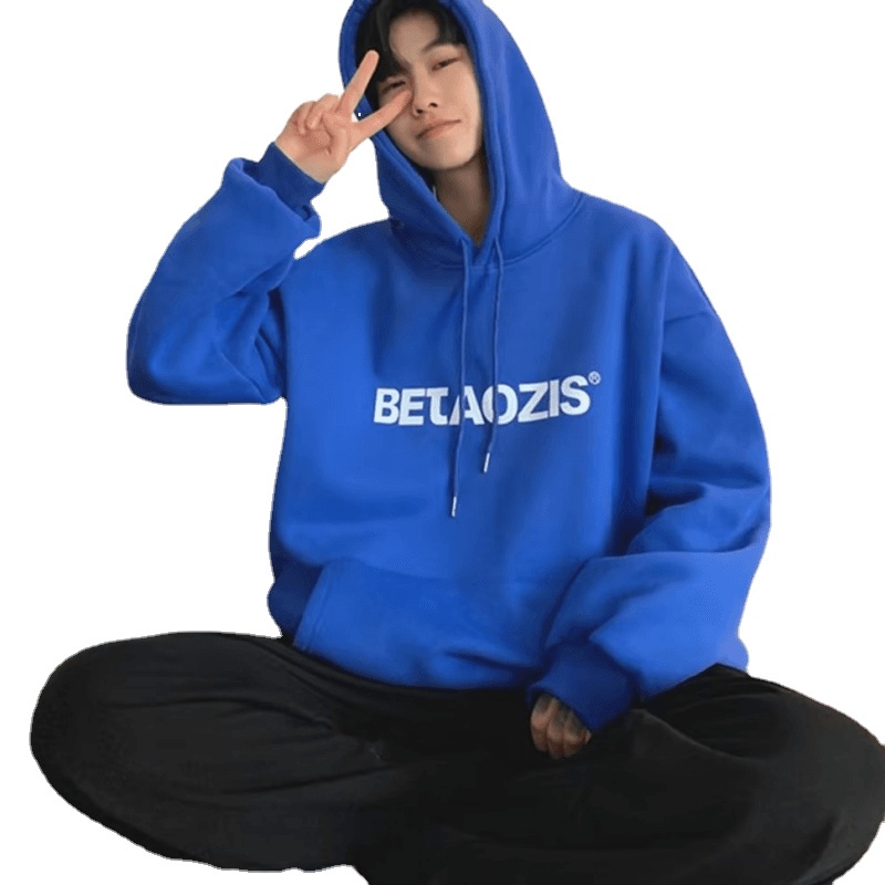 Áo Hoodie Thể Thao In Chữ Thời Trang Nam Tính